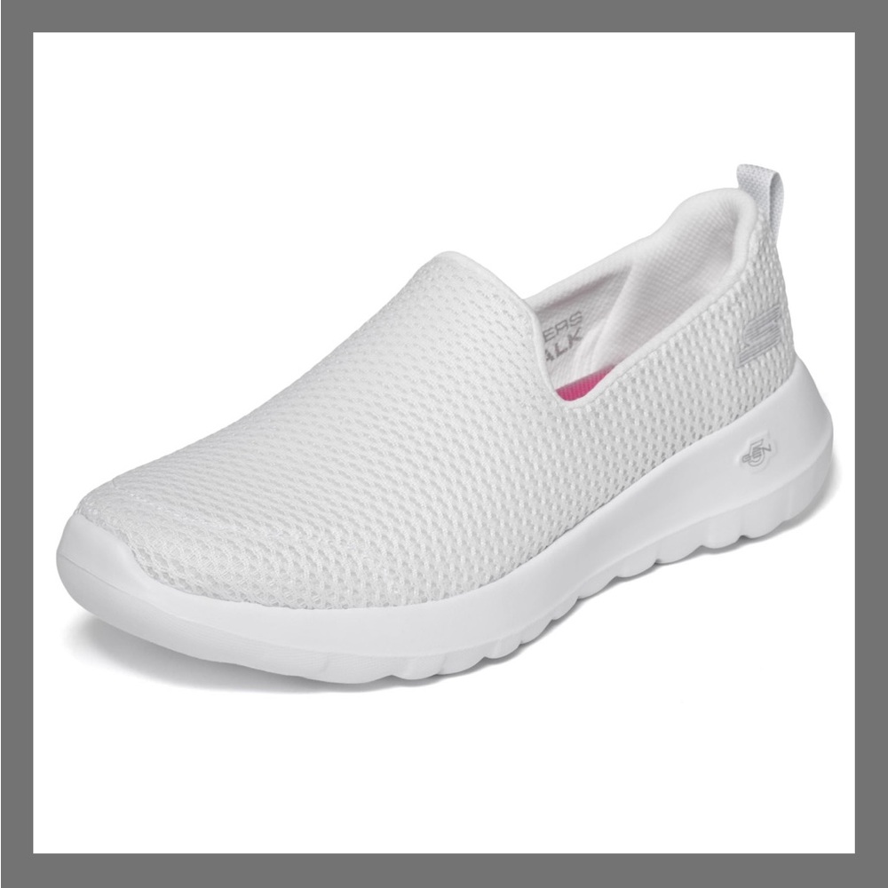 Skechers GO walk joy Women's White Slip-On Shoes